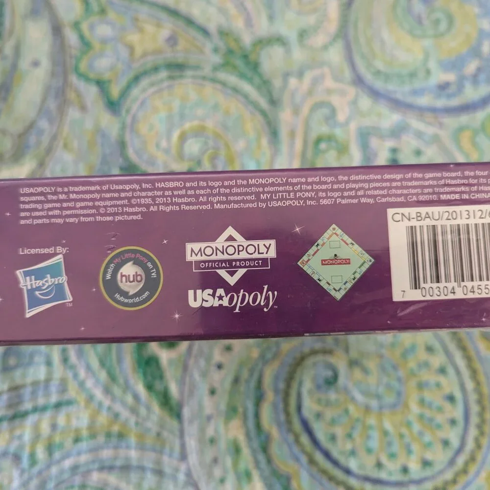 My Little Pony Monopoly Board Game NIB - Picture 7 of 8